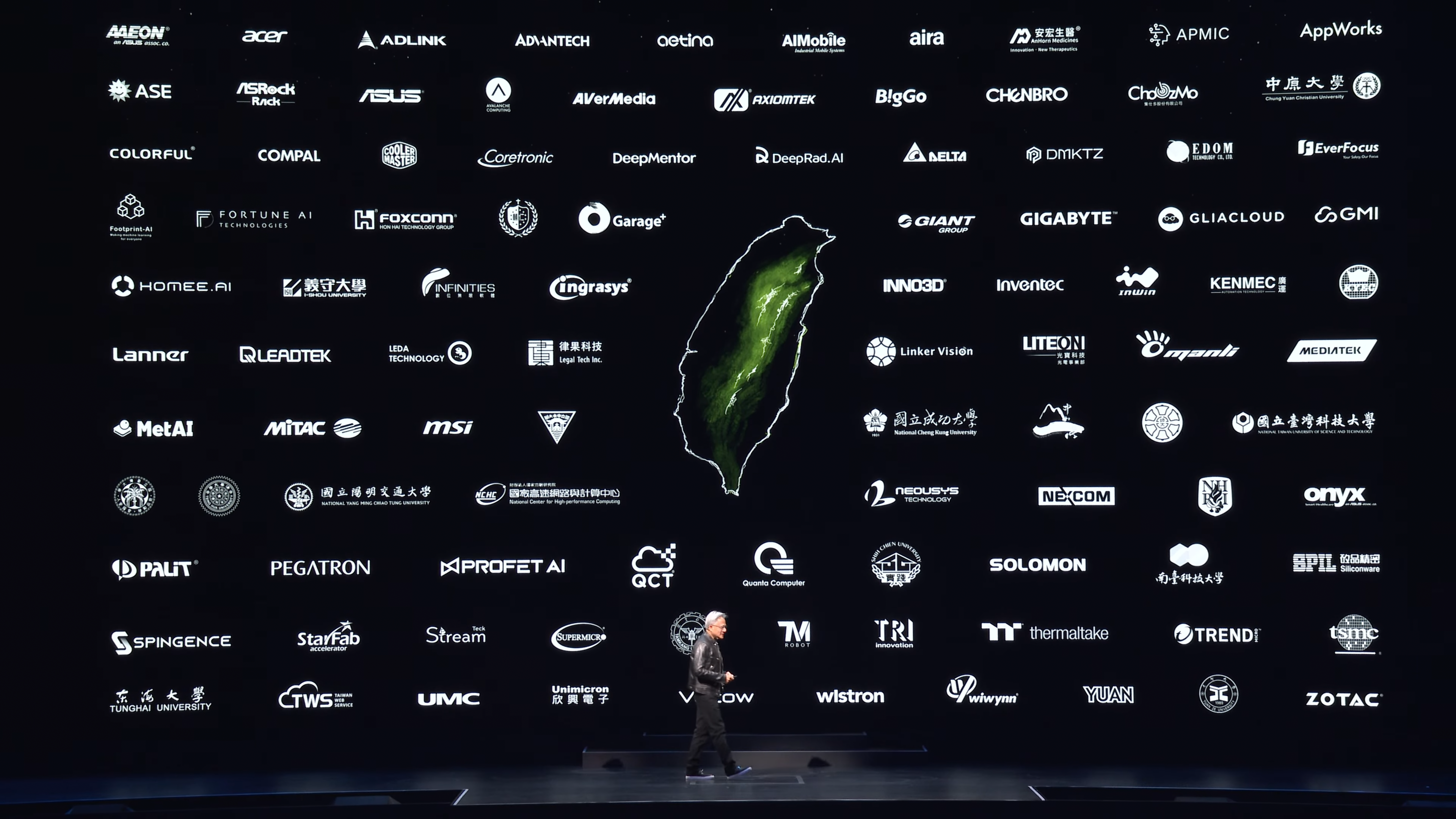 【圖三】HOMEE AI（睿締國際科技）名列 NVIDIA AI 地圖所列台灣企業之一