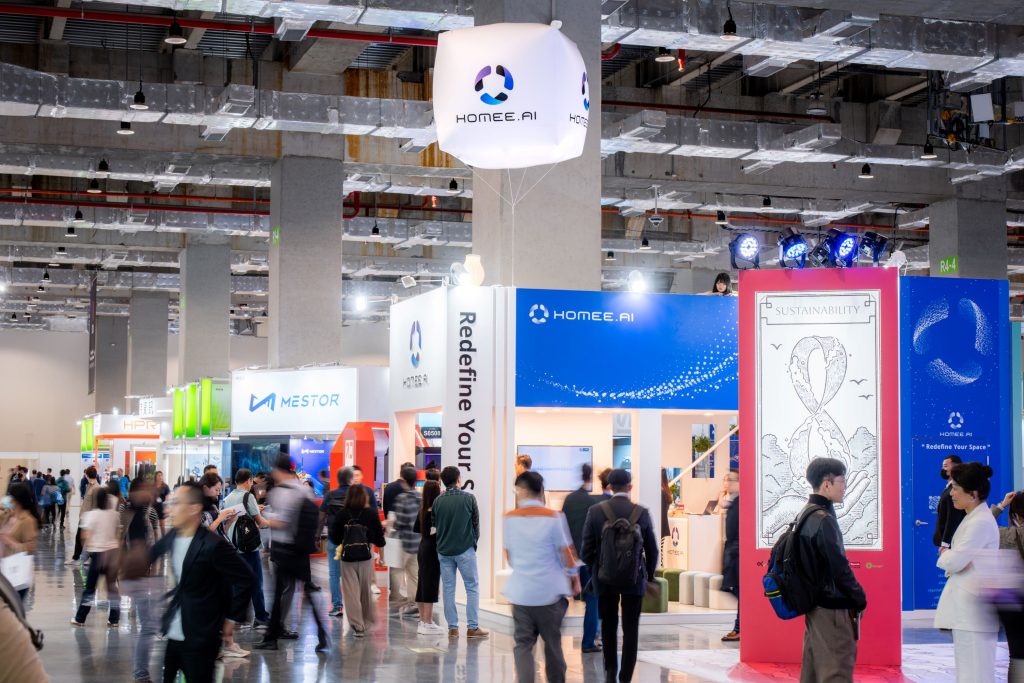 【圖十】HOMEE AI 於 COMPUTEX 2024 打造產業品牌館